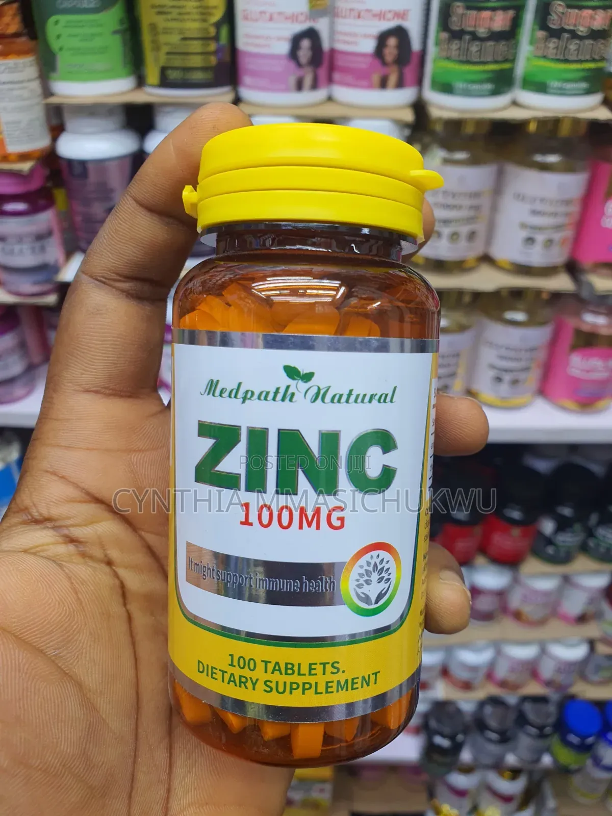Medpath Natural Zinc 100mg Dietary Supplement