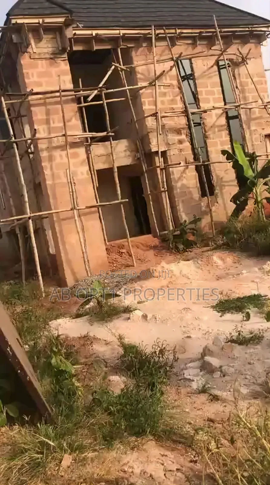 Standard Uncompleted 4bedroom Duplex for Sale