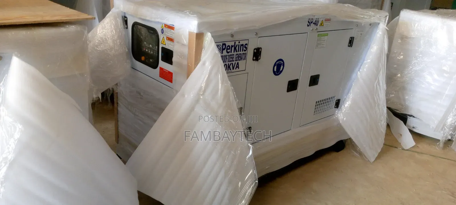 Industrial Grade Perkins 40kva Soundproof Generator