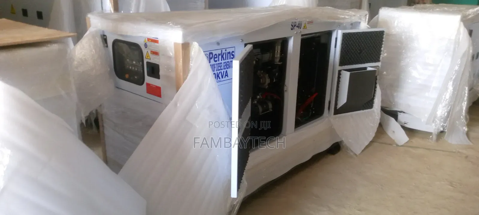 Industrial Grade Perkins 40kva Soundproof Generator