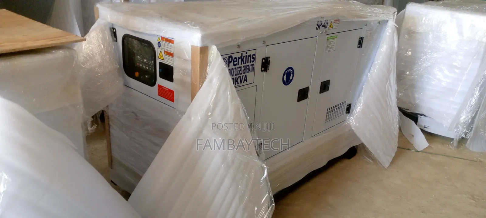 Quiet Running Perkins 40kva Generator Set
