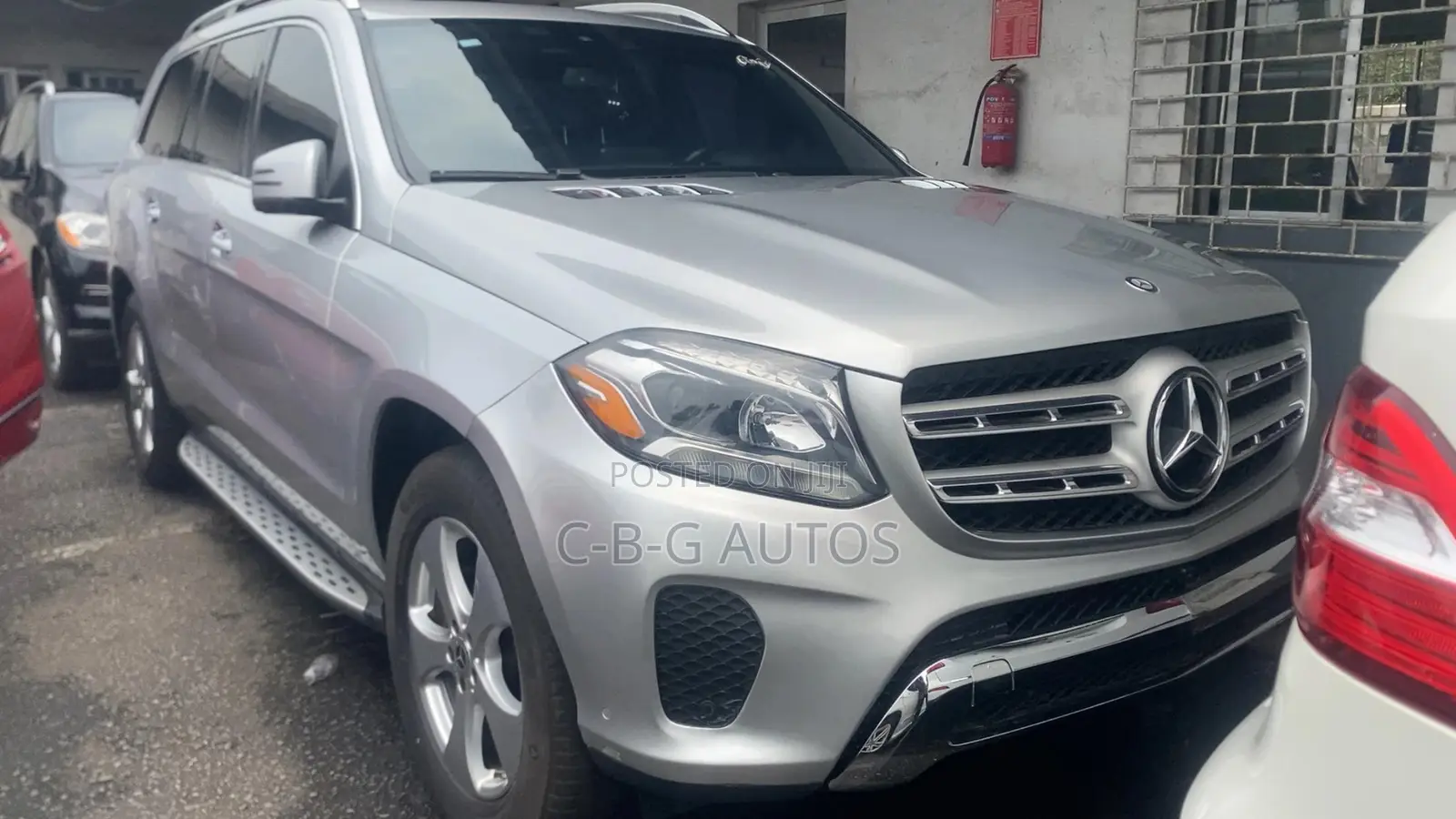 Mercedes-Benz GLS-Class GLS450 4Matic 2017 Silver