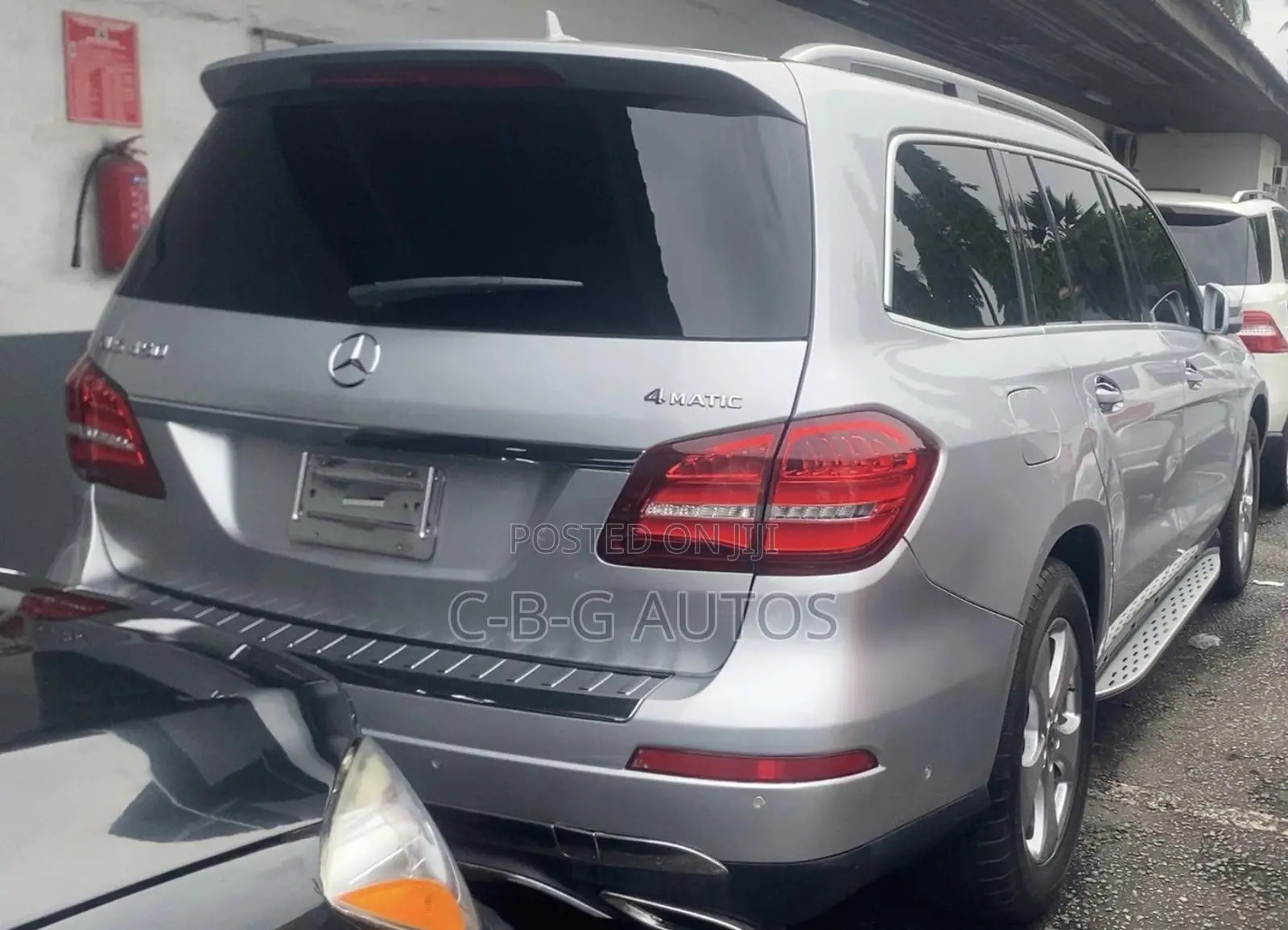 Mercedes-Benz GLS-Class GLS450 4Matic 2017 Silver