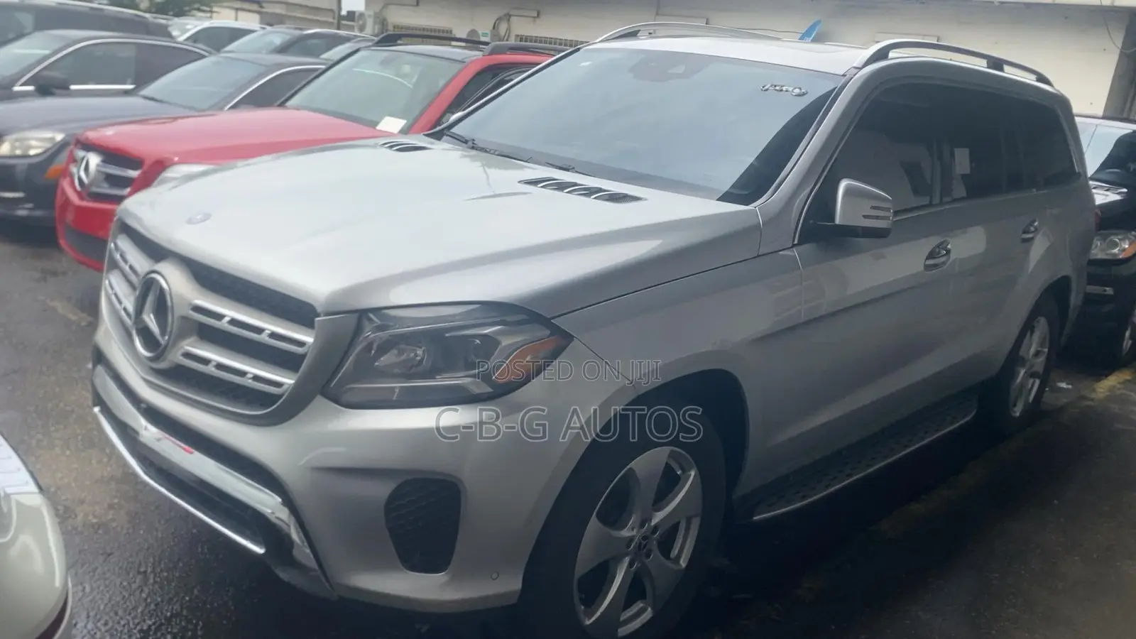 Mercedes-Benz GLS-Class GLS450 4Matic 2017 Silver