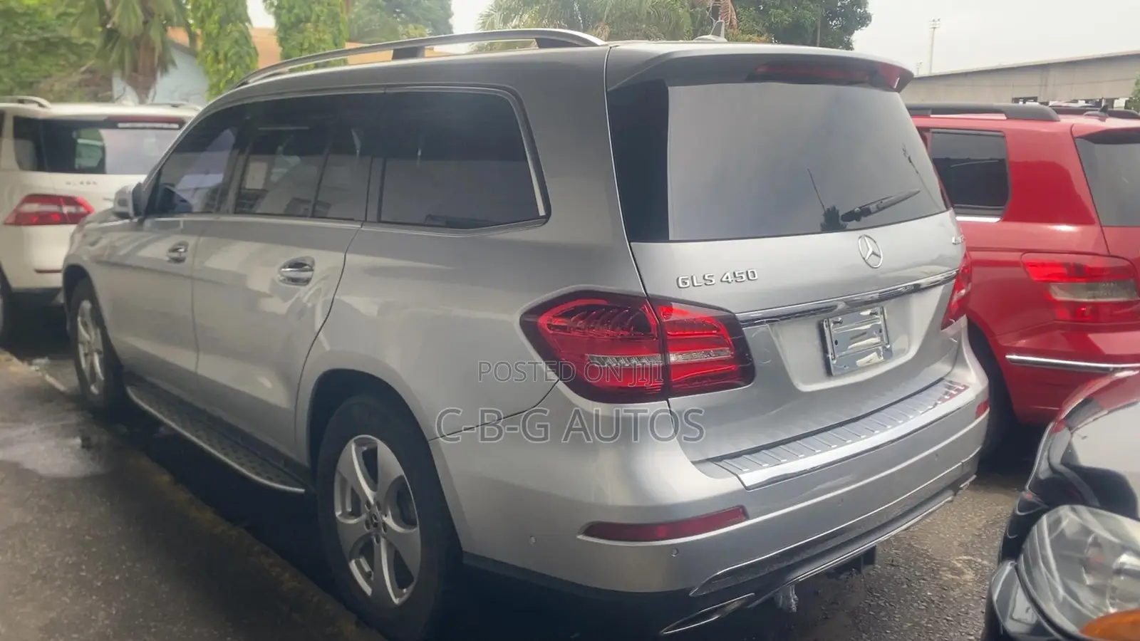 Mercedes-Benz GLS-Class GLS450 4Matic 2017 Silver
