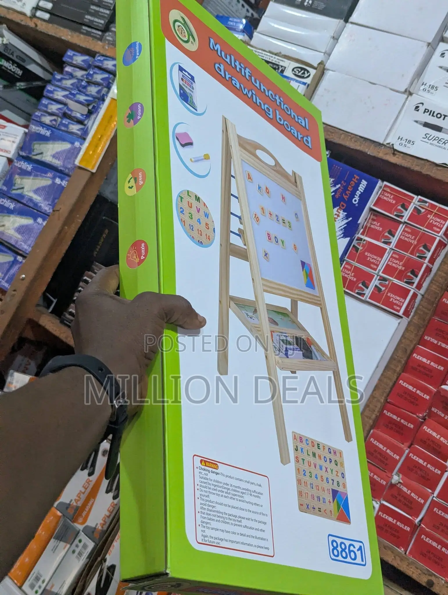 Multifunction Kids Drawing Board Ages 3+