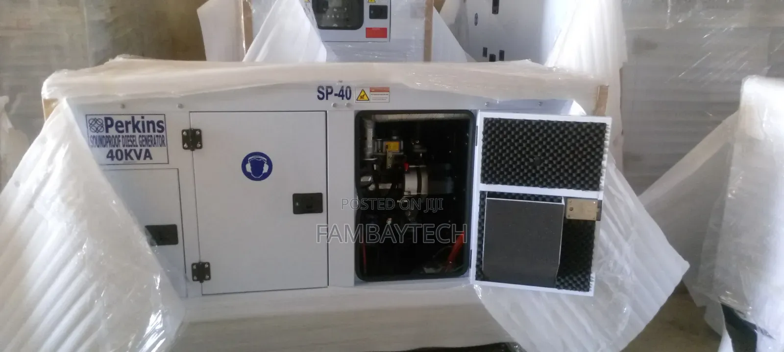 Commercial Perkins 40kva Silent Generator Available