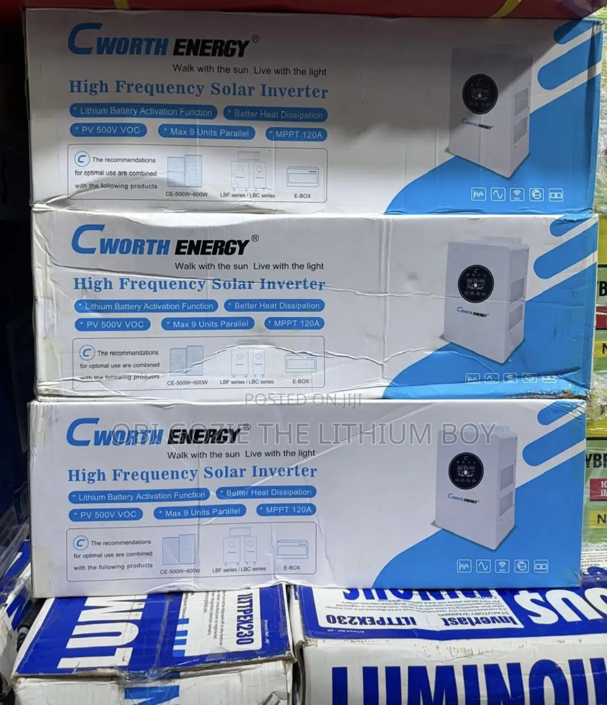 6kva 48v Cworth Pure Sine Wave Hybrid Inverter Best Importer Seller