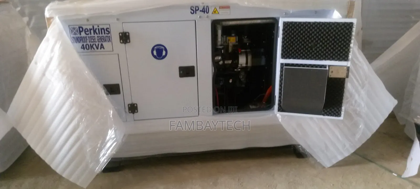 Heavy-Duty Perkins 40kva Generator for Continuous Operation