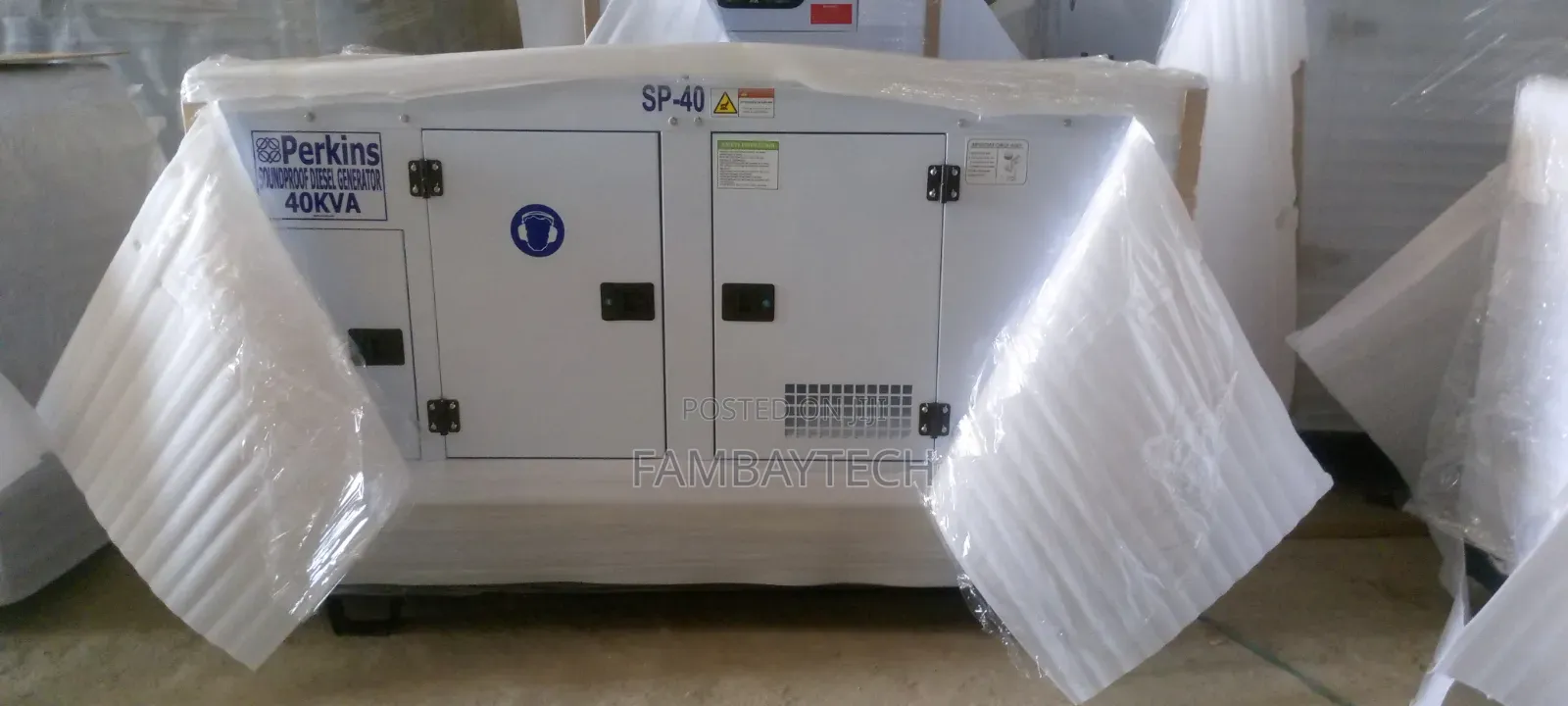 Heavy-Duty Perkins 40kva Generator for Continuous Operation