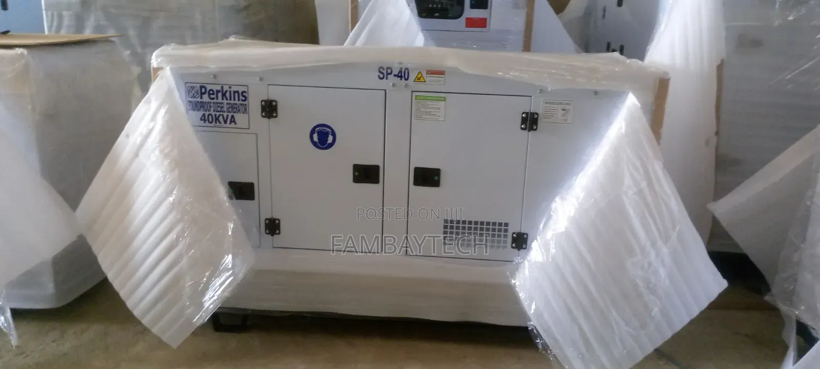 Long-Lasting Perkins 40kva Soundproof Diesel Generator