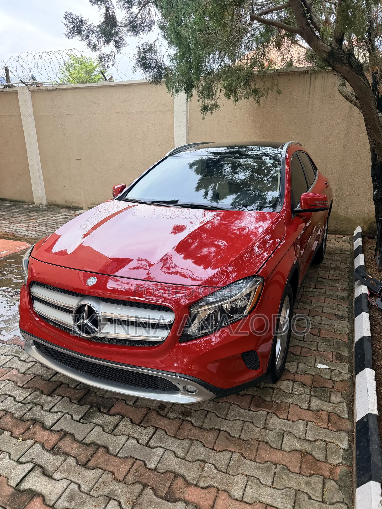 Mercedes-Benz GLA 250 2016 Red