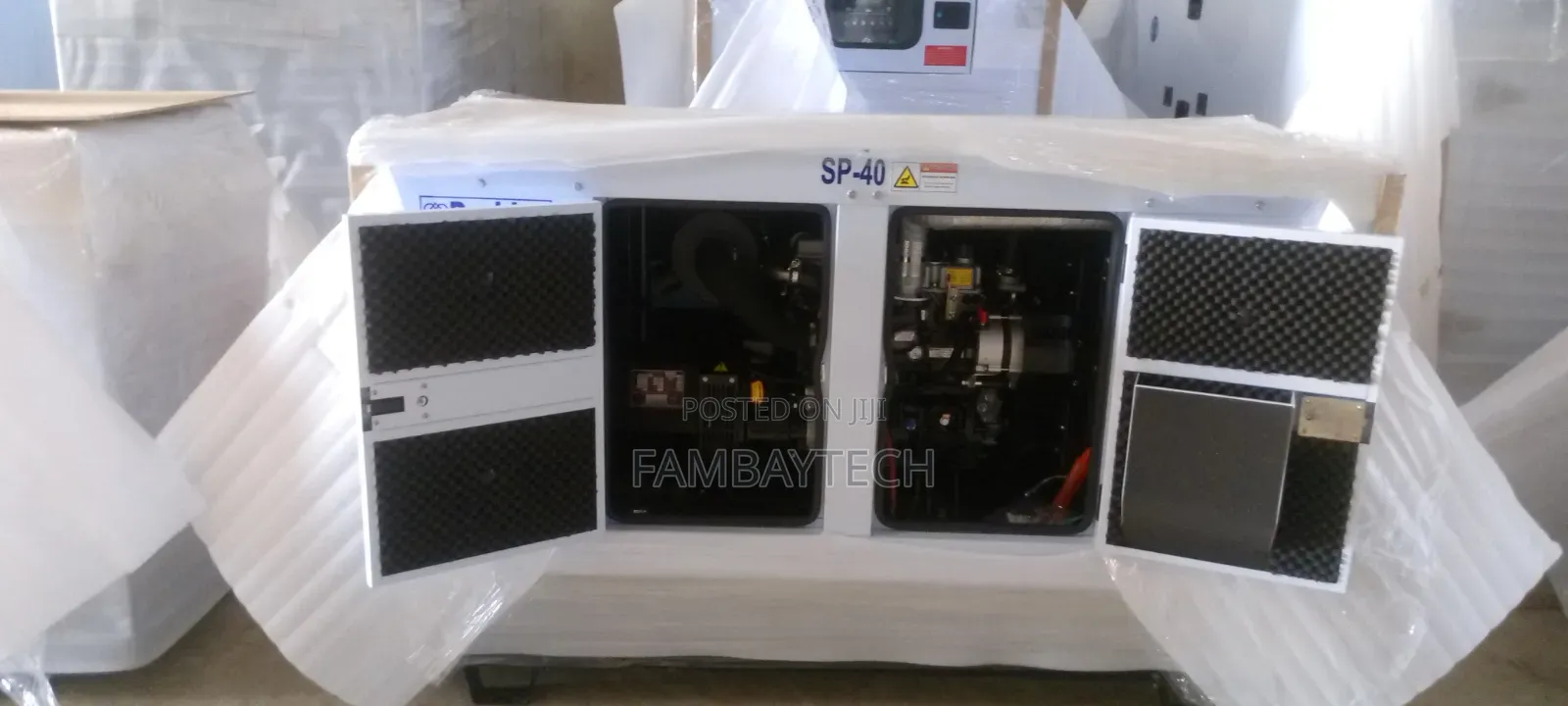 Perkins 40kva Silent Generator – Perfect for Offices and Hotels
