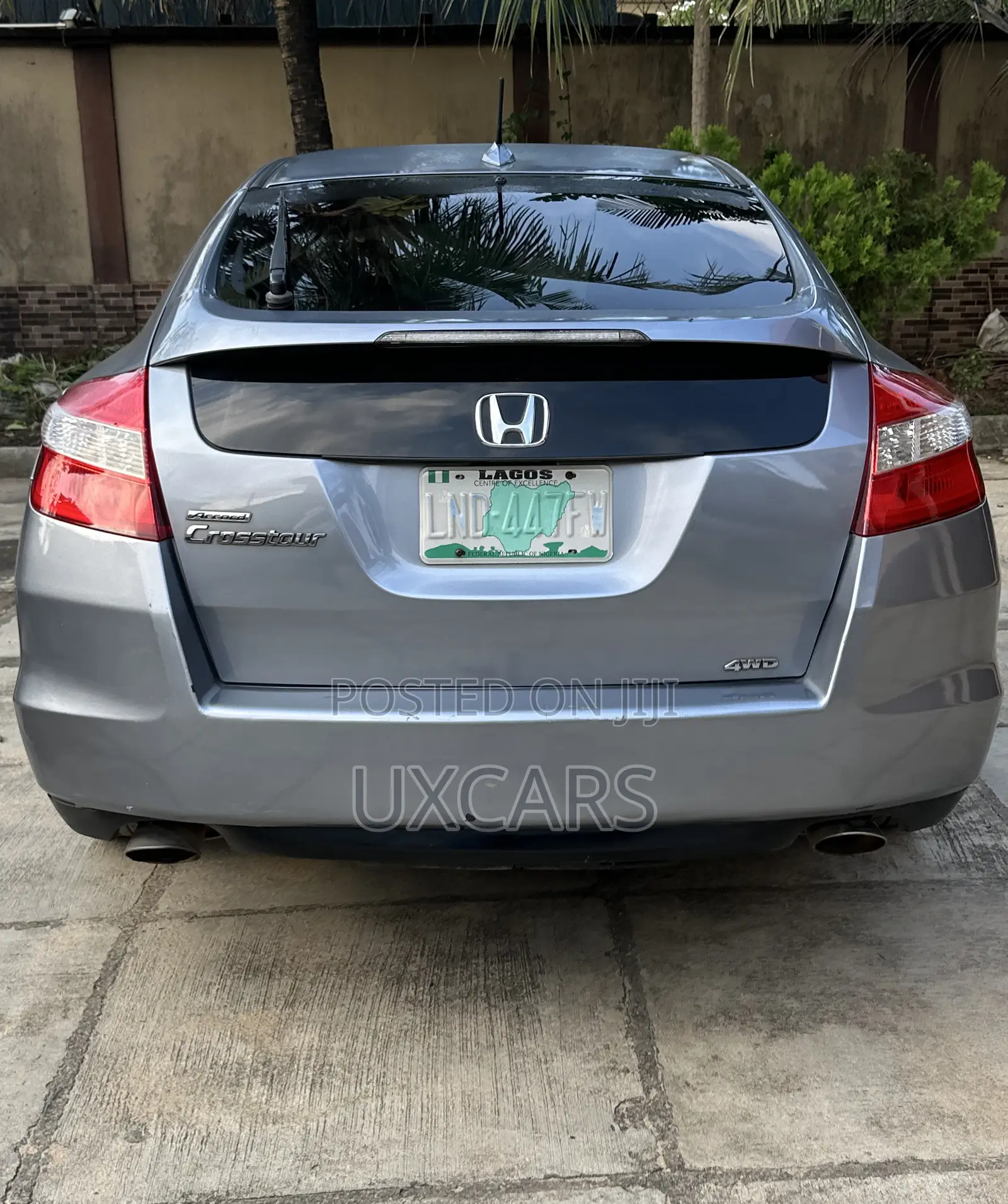 Honda Accord Crosstour EX-L AWD 2010 Blue
