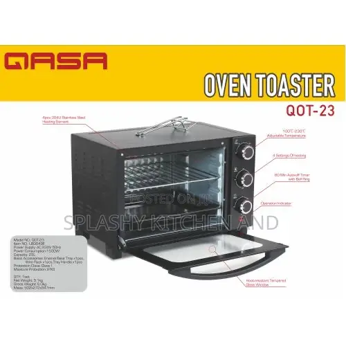 Qasa 23l Oven Toaster 1500w