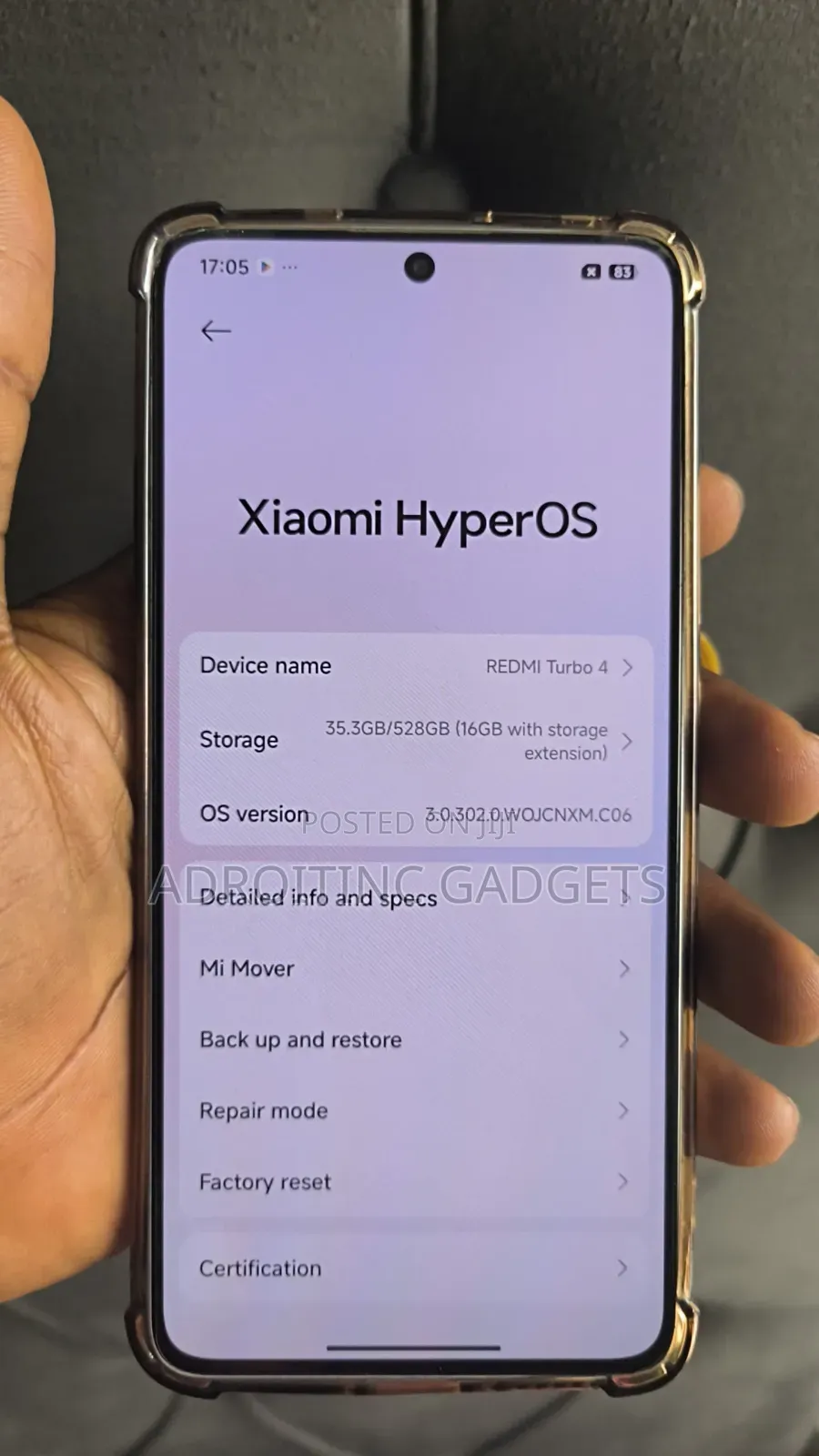 Xiaomi Redmi Turbo 4 512 GB White