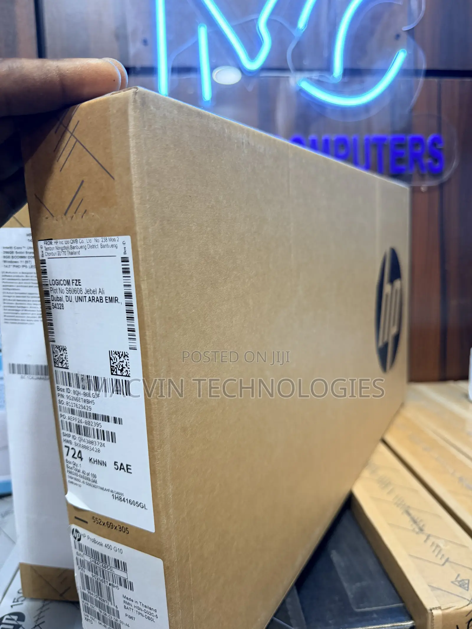 New Laptop HP Probook 450 8GB Intel Core i7 SSD 512GB