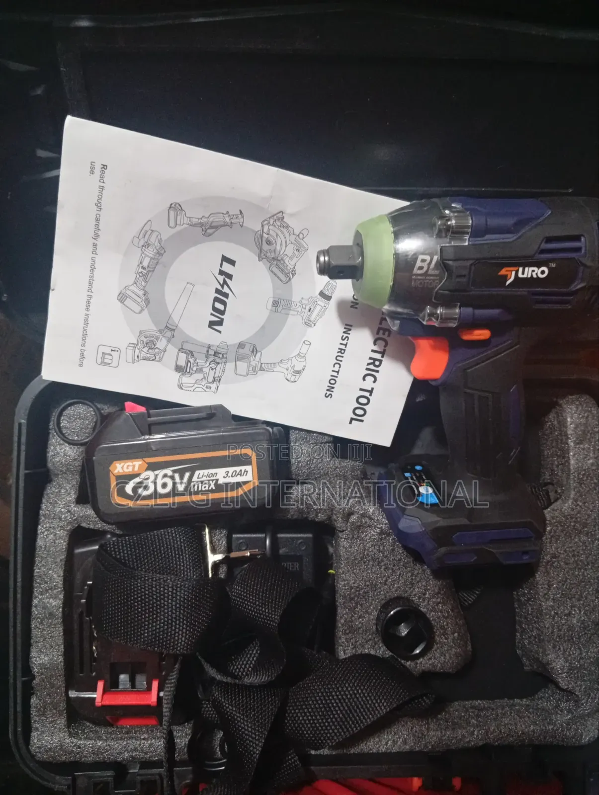 Turo Brushless Impact Wrench