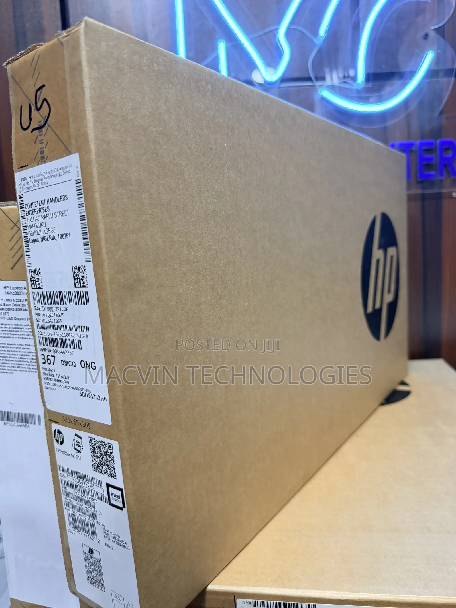 New Laptop HP ProBook 440 8GB Intel Core Ultra 5 SSD 512GB