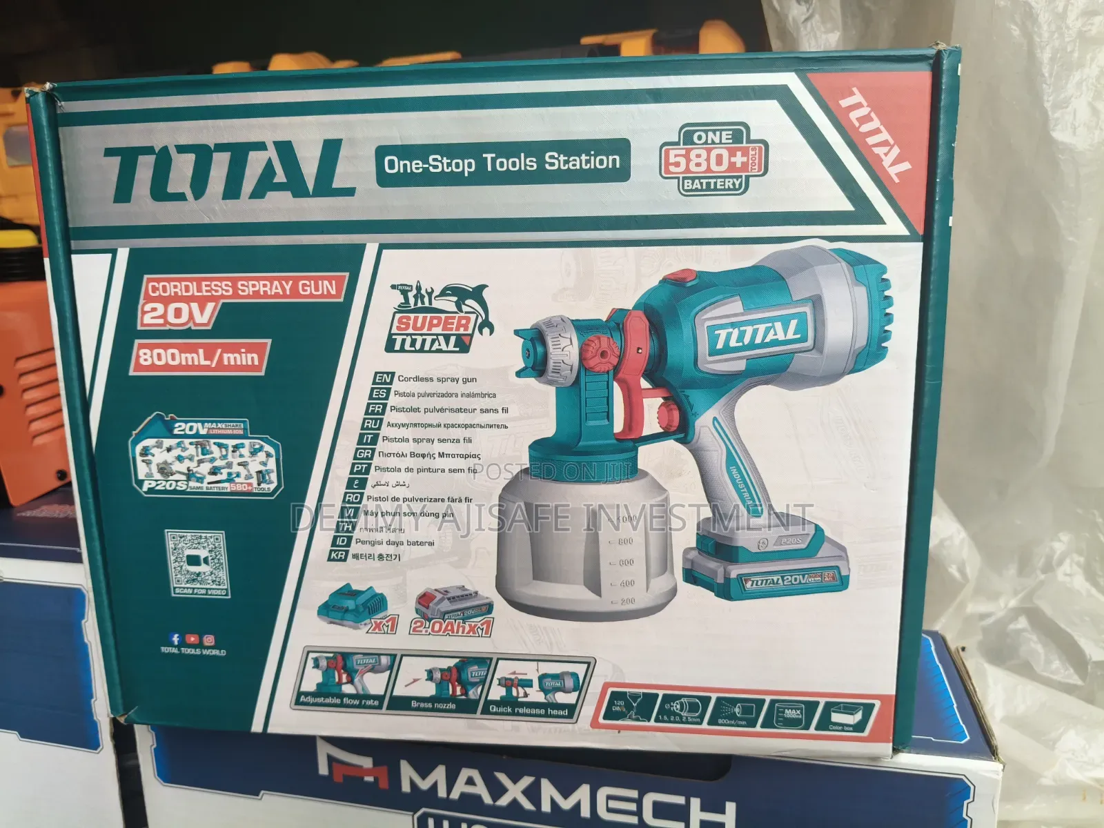 Total Cordless Spray Gun 20v