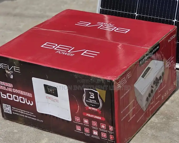 Beve Eco 6kw 48v Hybrid Solar Inverter – Reliable Smart Power Solution