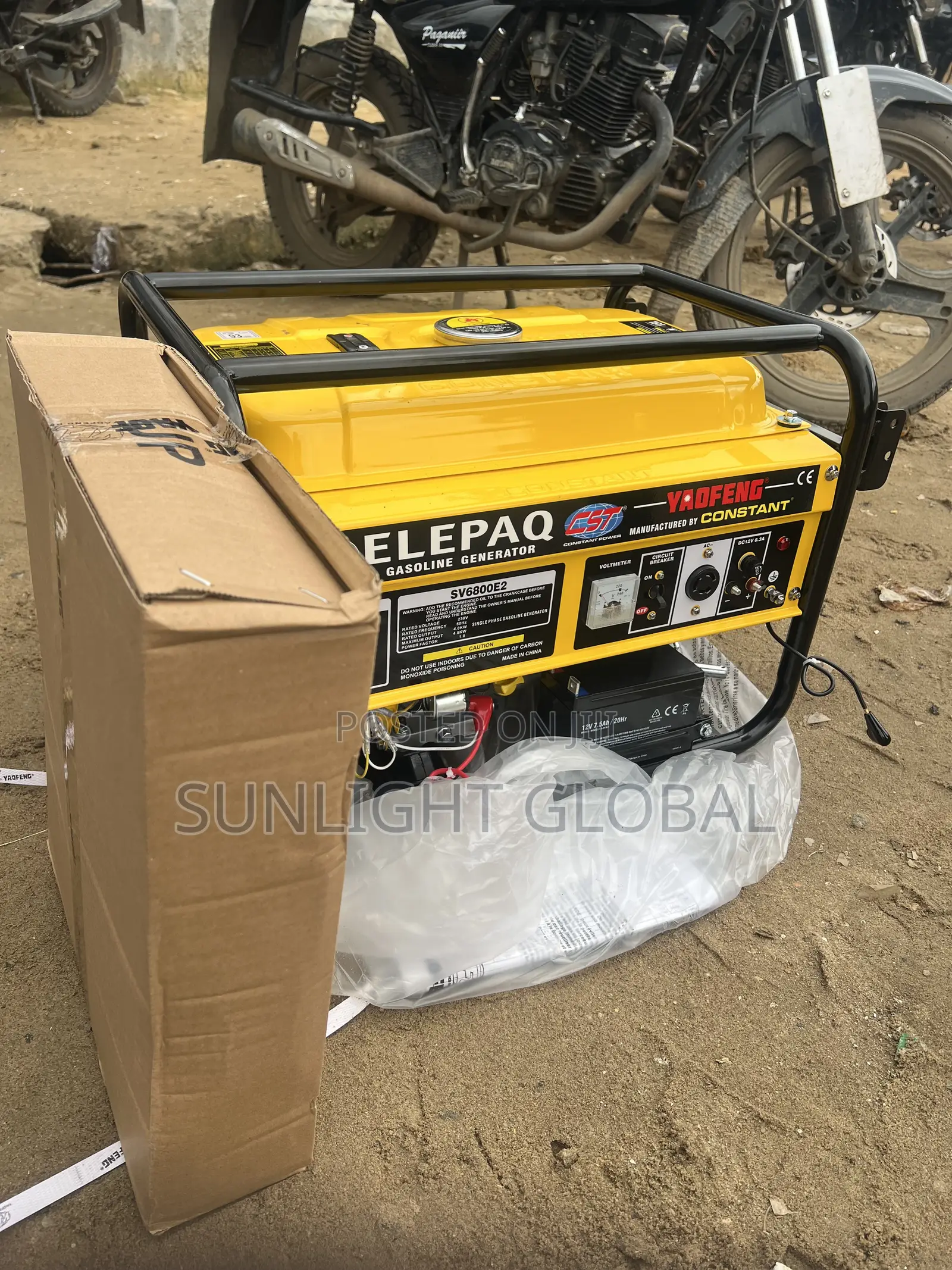 Elepaq Key Start Petrol Generator