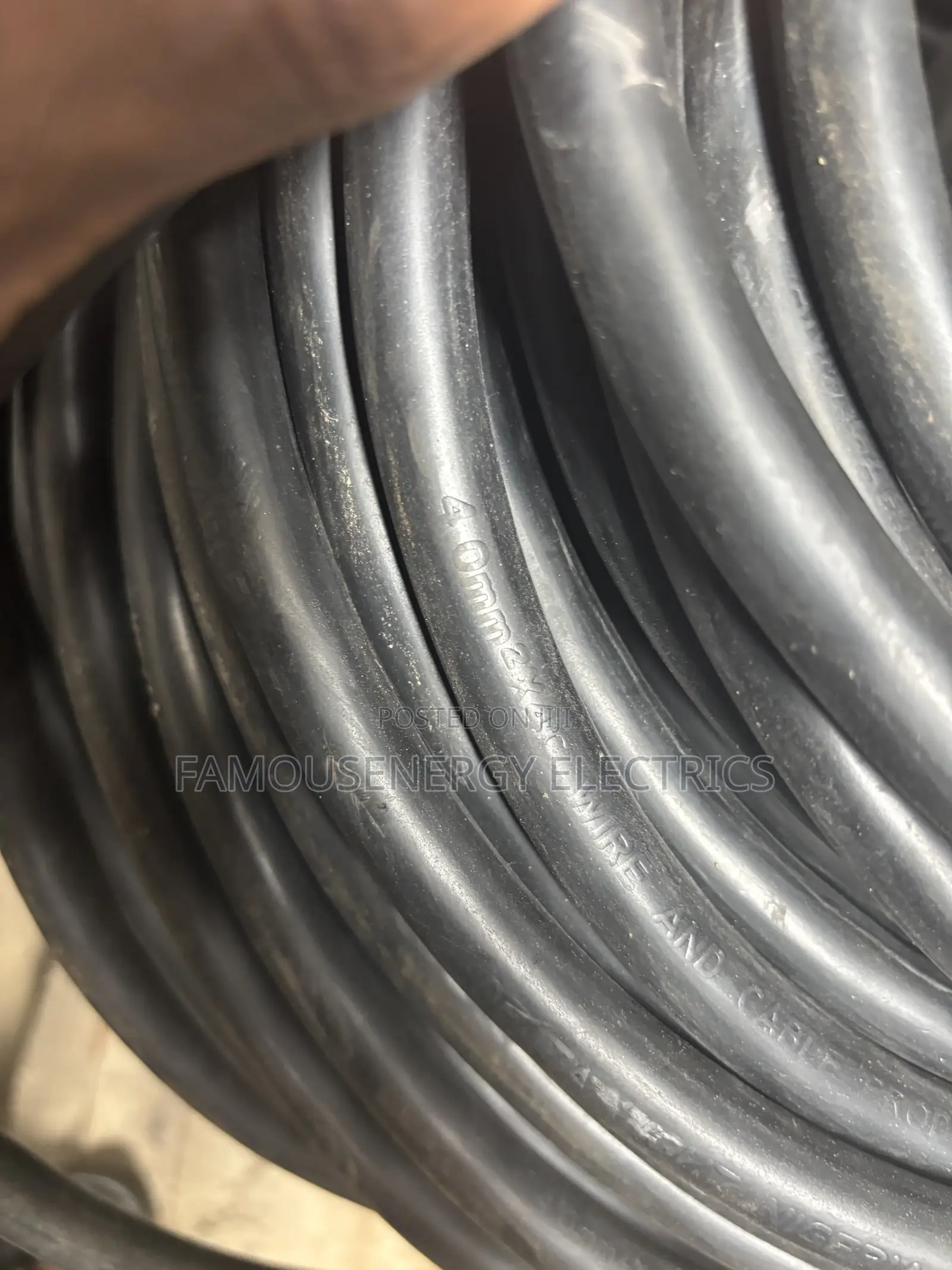 4mmx4core Flexible Cable Pure Copper