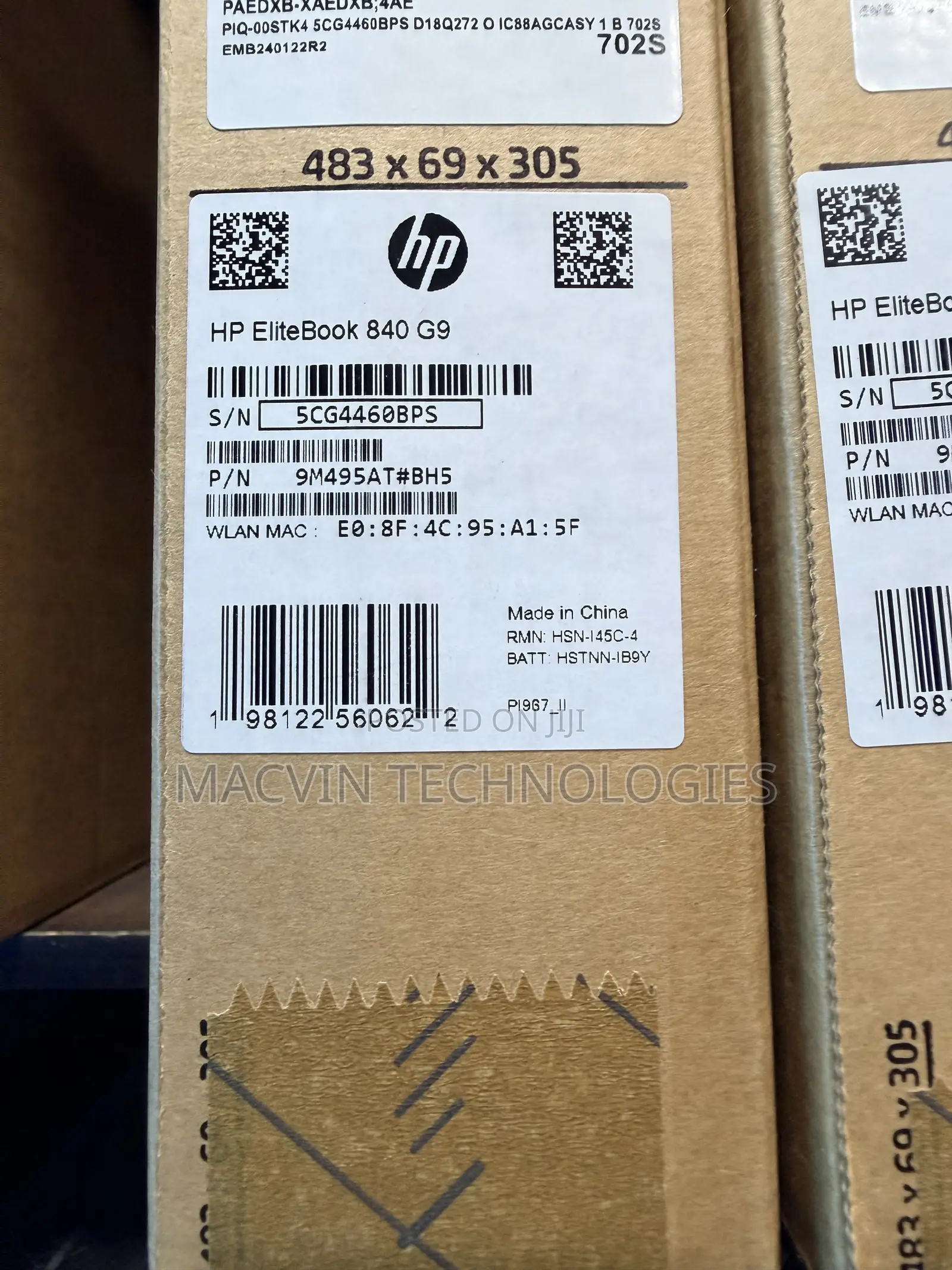 New Laptop HP EliteBook 840 G9 16GB Intel Core i7 SSD 512GB