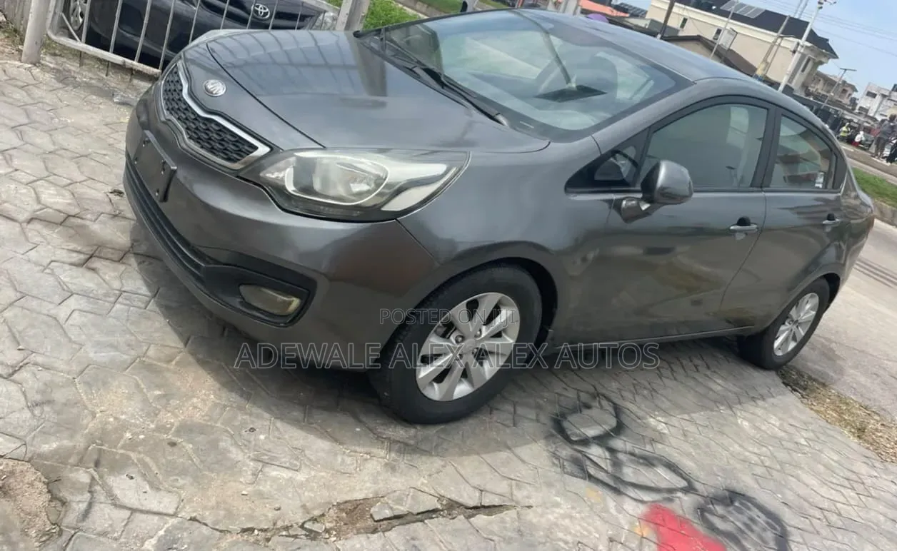 Kia Rio 2014 Gray