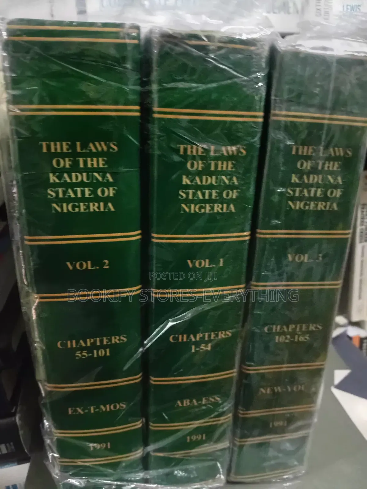 The Laws of Kaduna States 3 Volumes