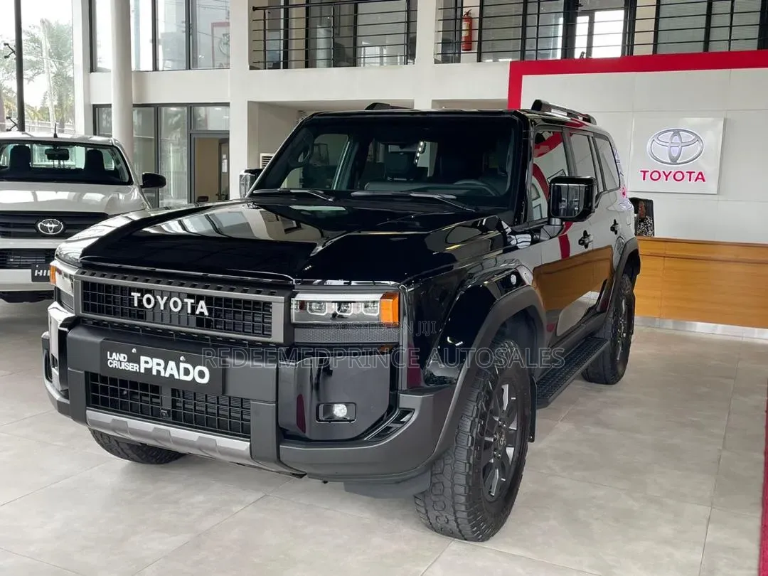 New Toyota Land Cruiser Prado 2026 Black