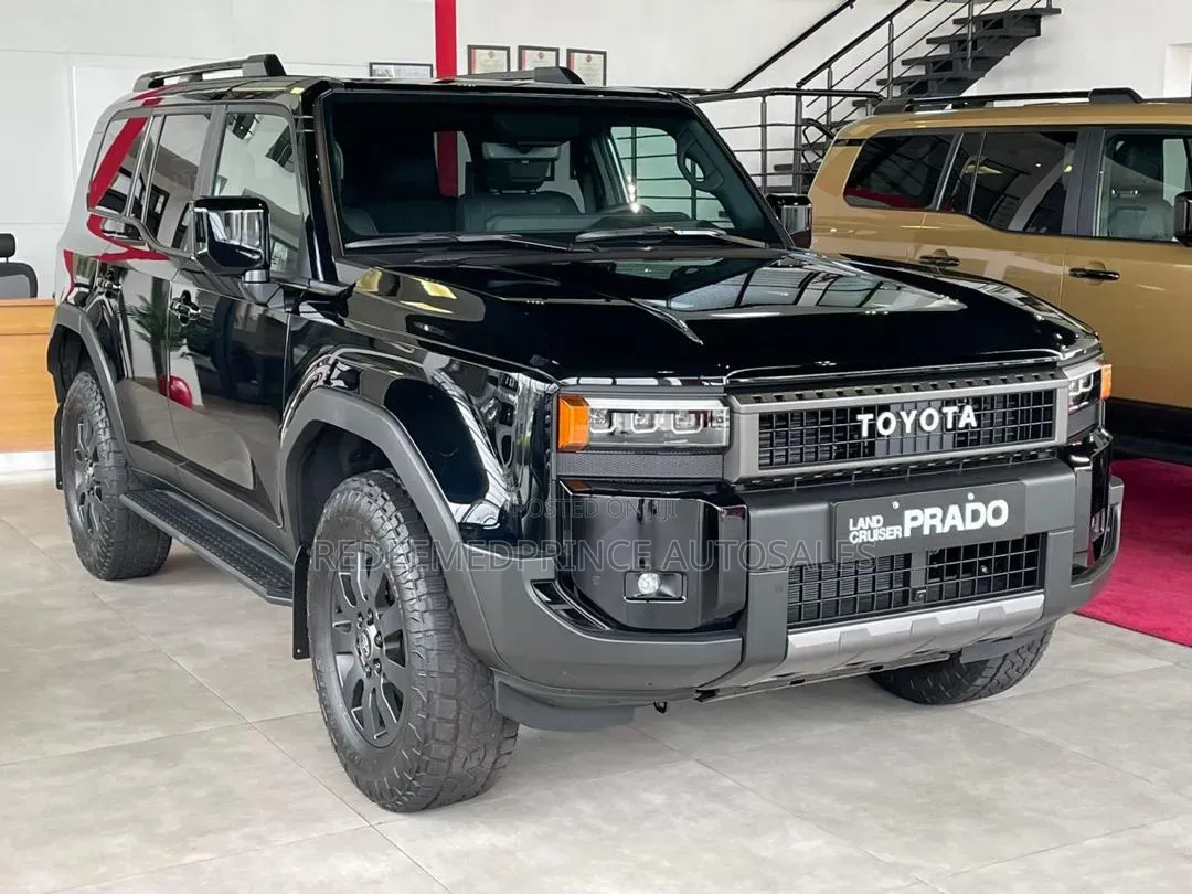 New Toyota Land Cruiser Prado 2026 Black