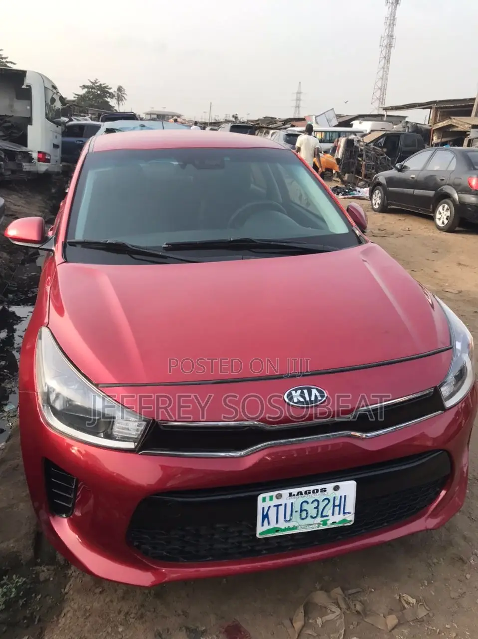 Kia Rio EX Sedan 2018 Red