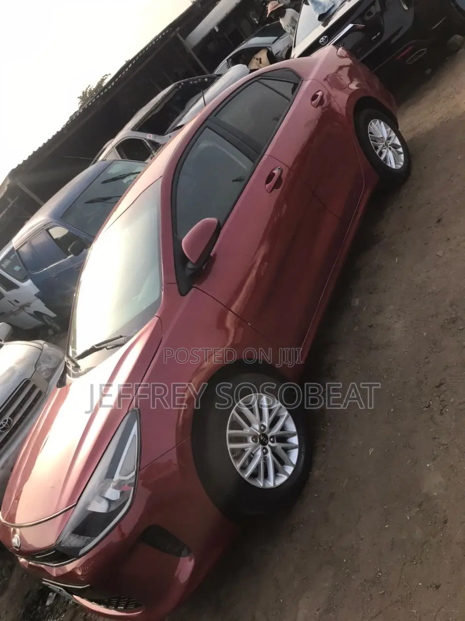 Kia Rio EX Sedan 2018 Red
