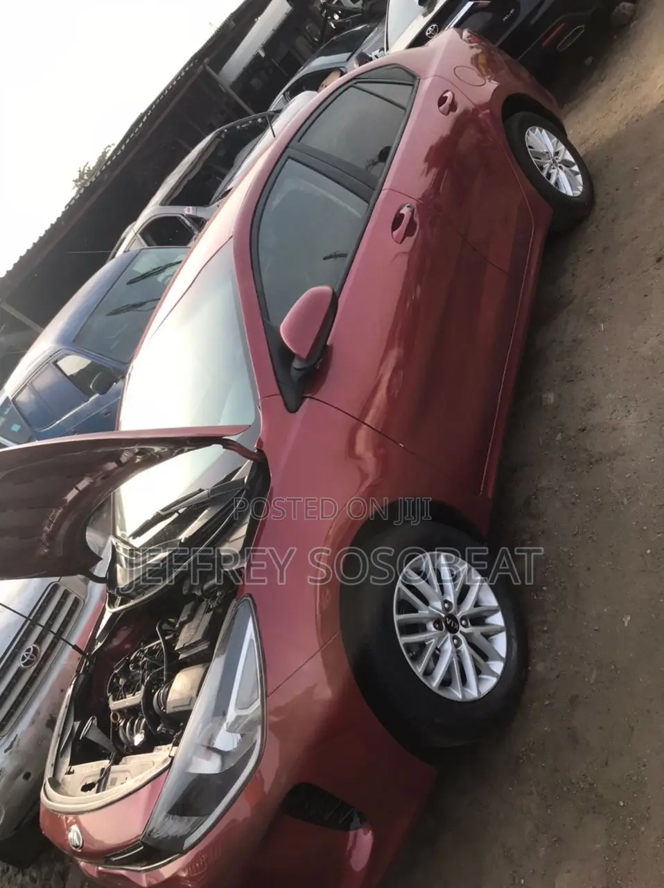 Kia Rio EX Sedan 2018 Red