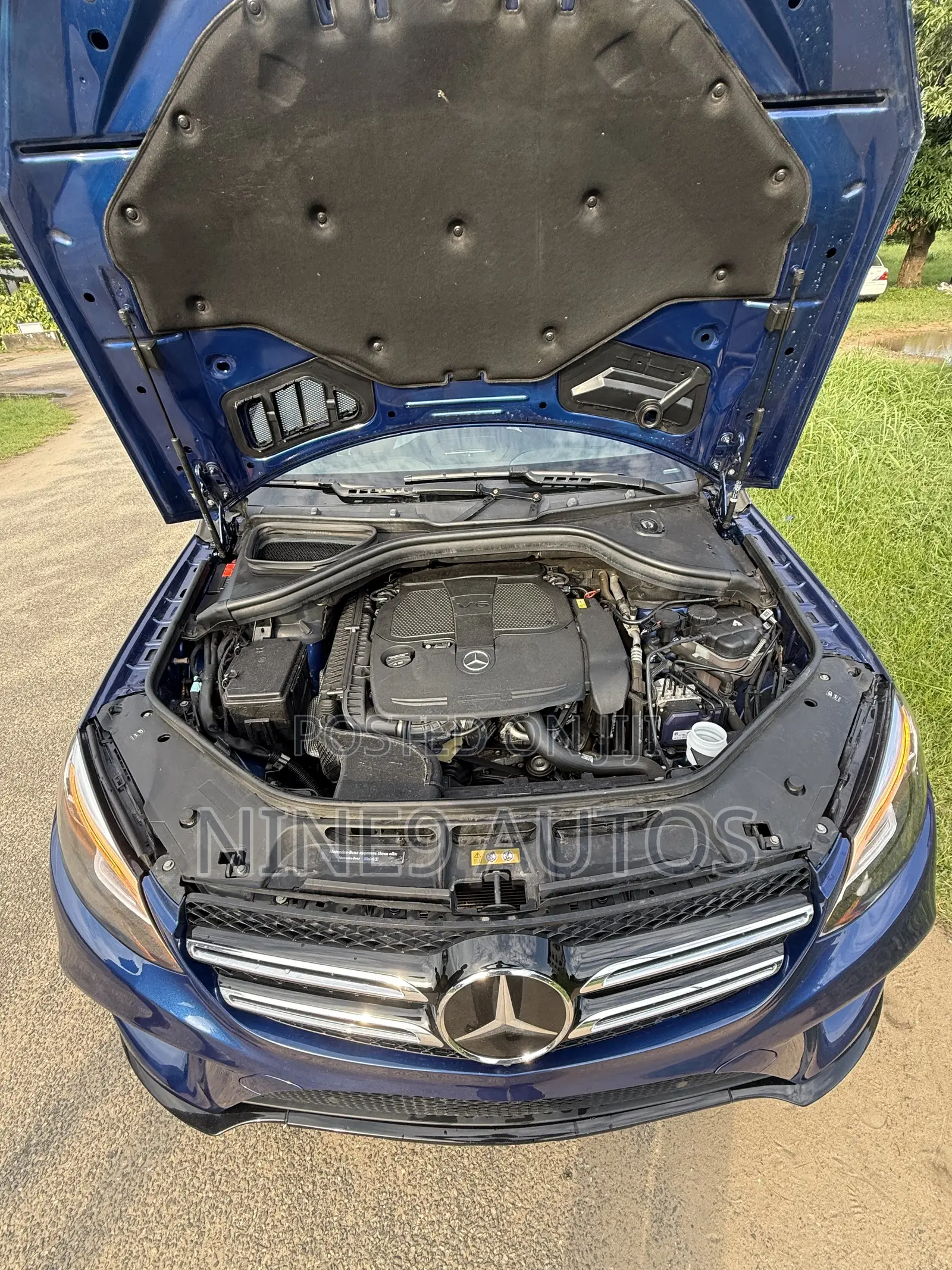 Mercedes-Benz GLE-Class GLE 350 2017 Blue