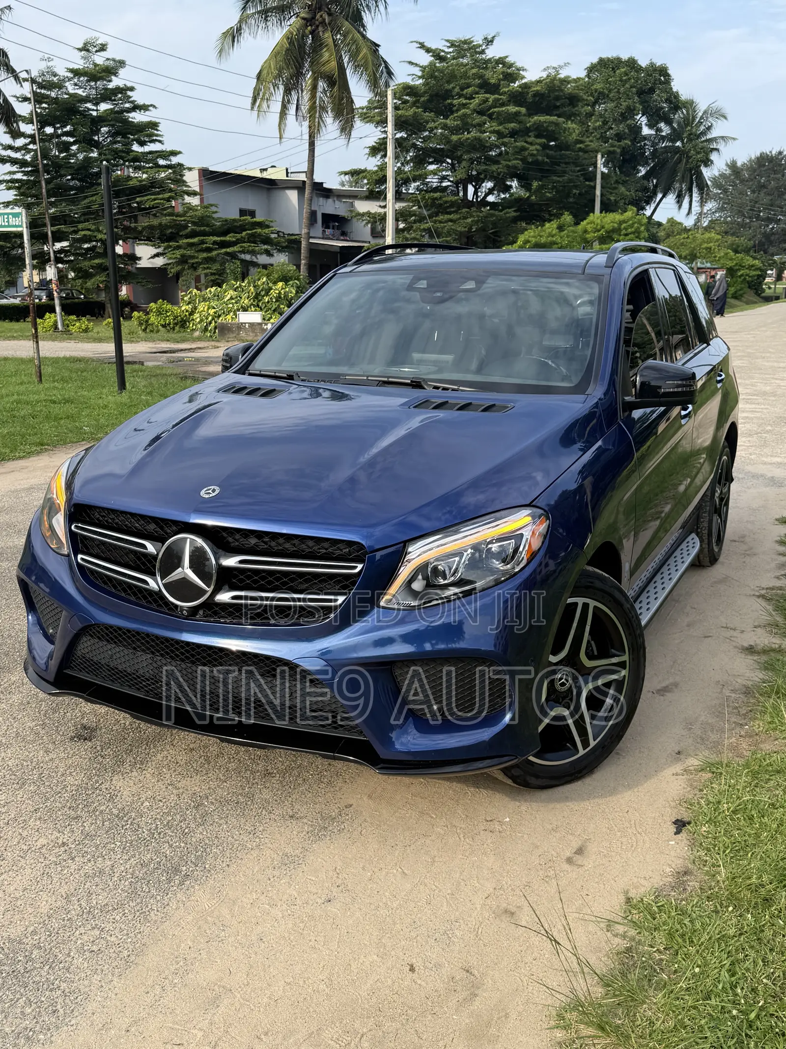 Mercedes-Benz GLE-Class GLE 350 2017 Blue