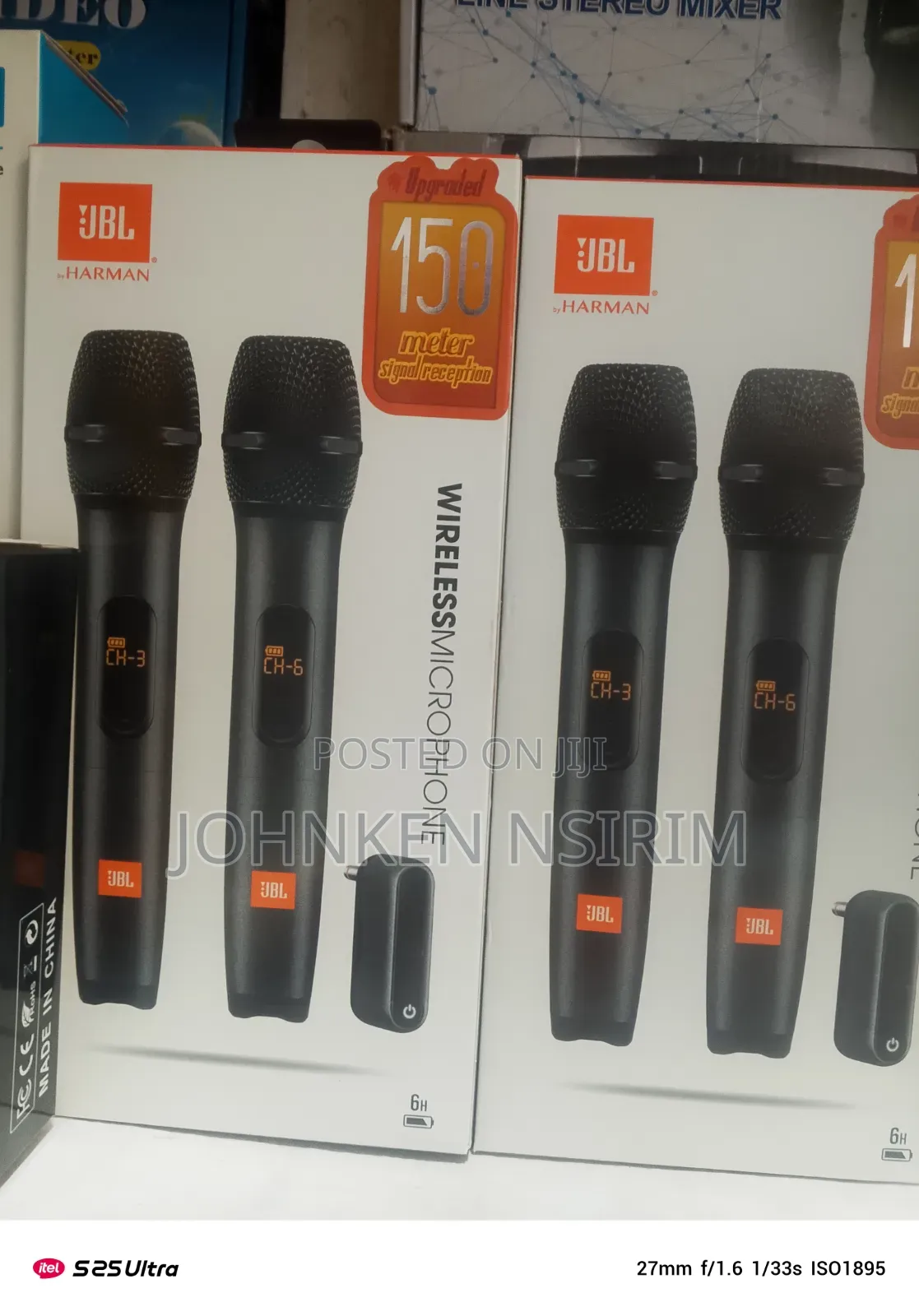 Original Pin Wireless JBL Microphone