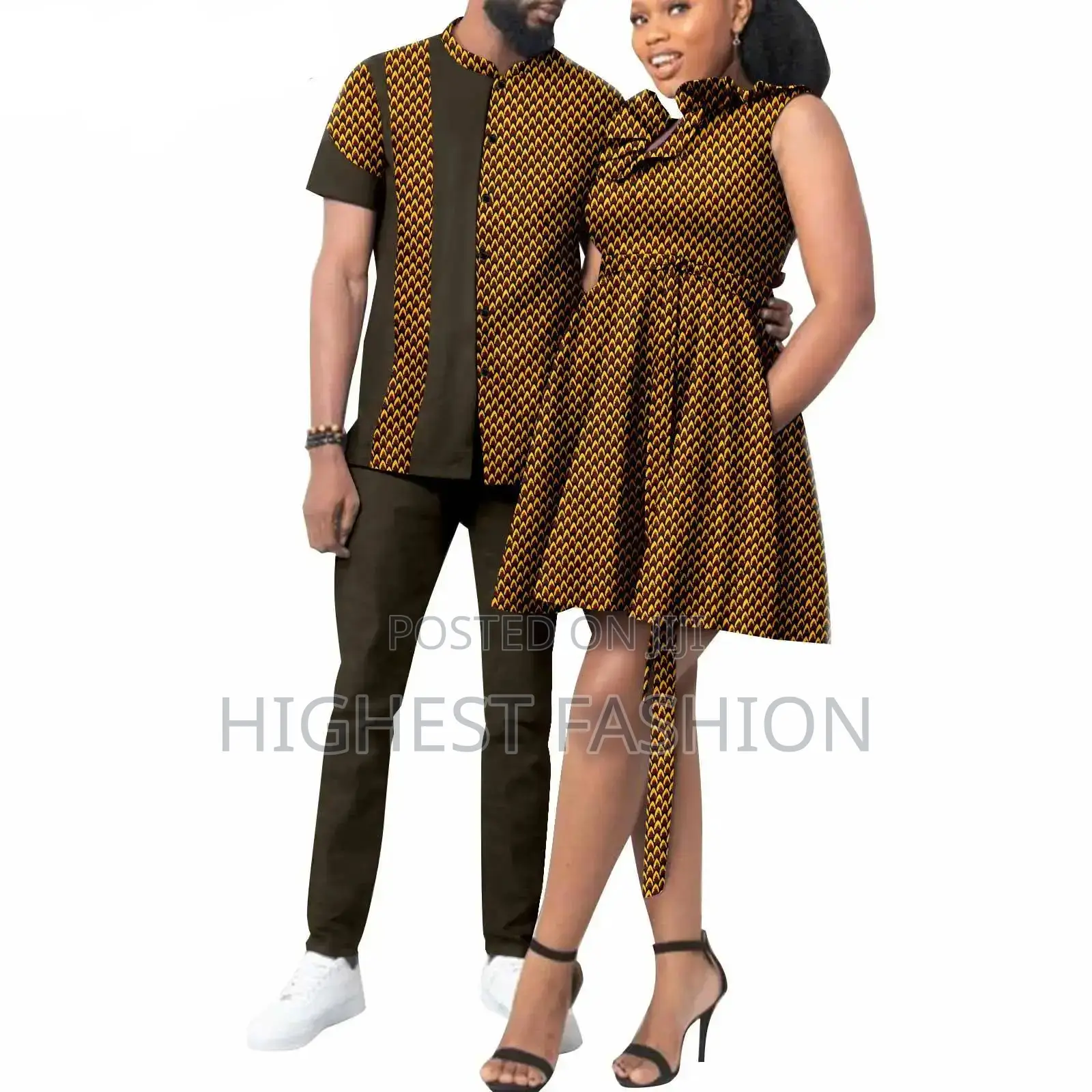 Matching Husband and Wife Outfit - Style 872
