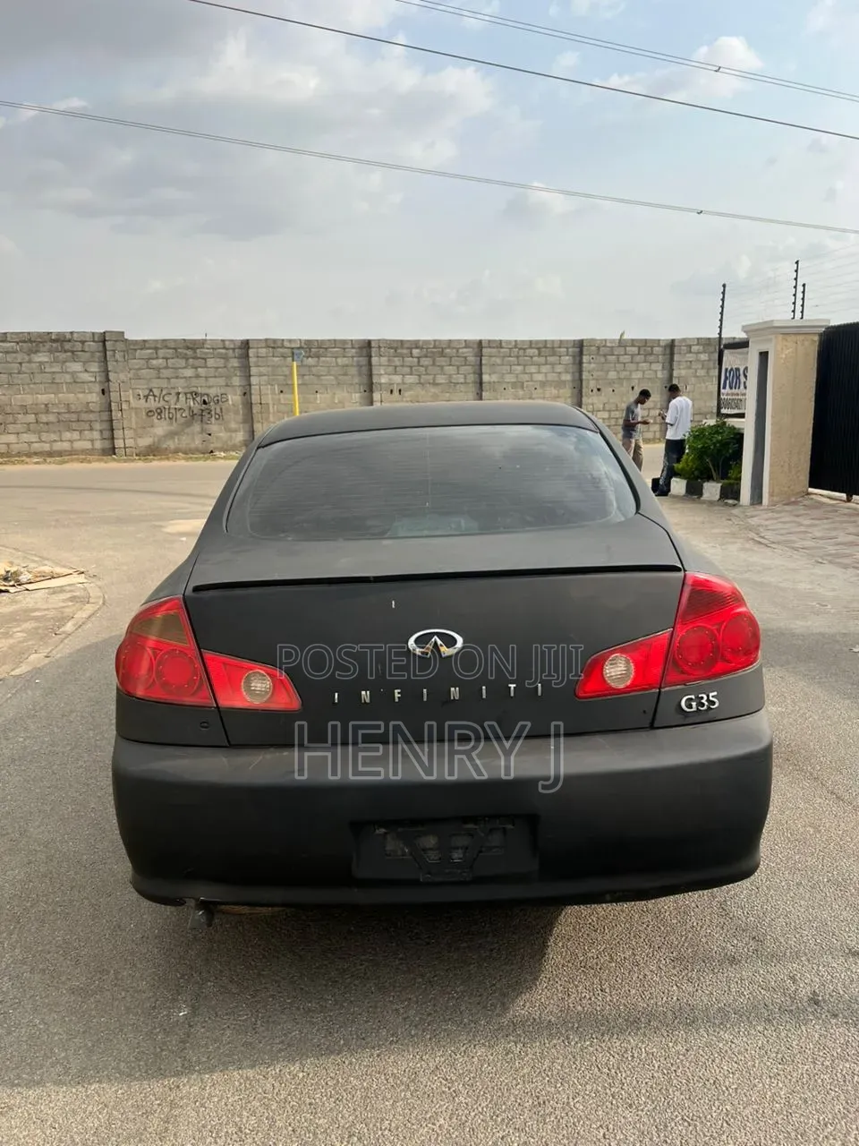 Infiniti G35 2004 Black
