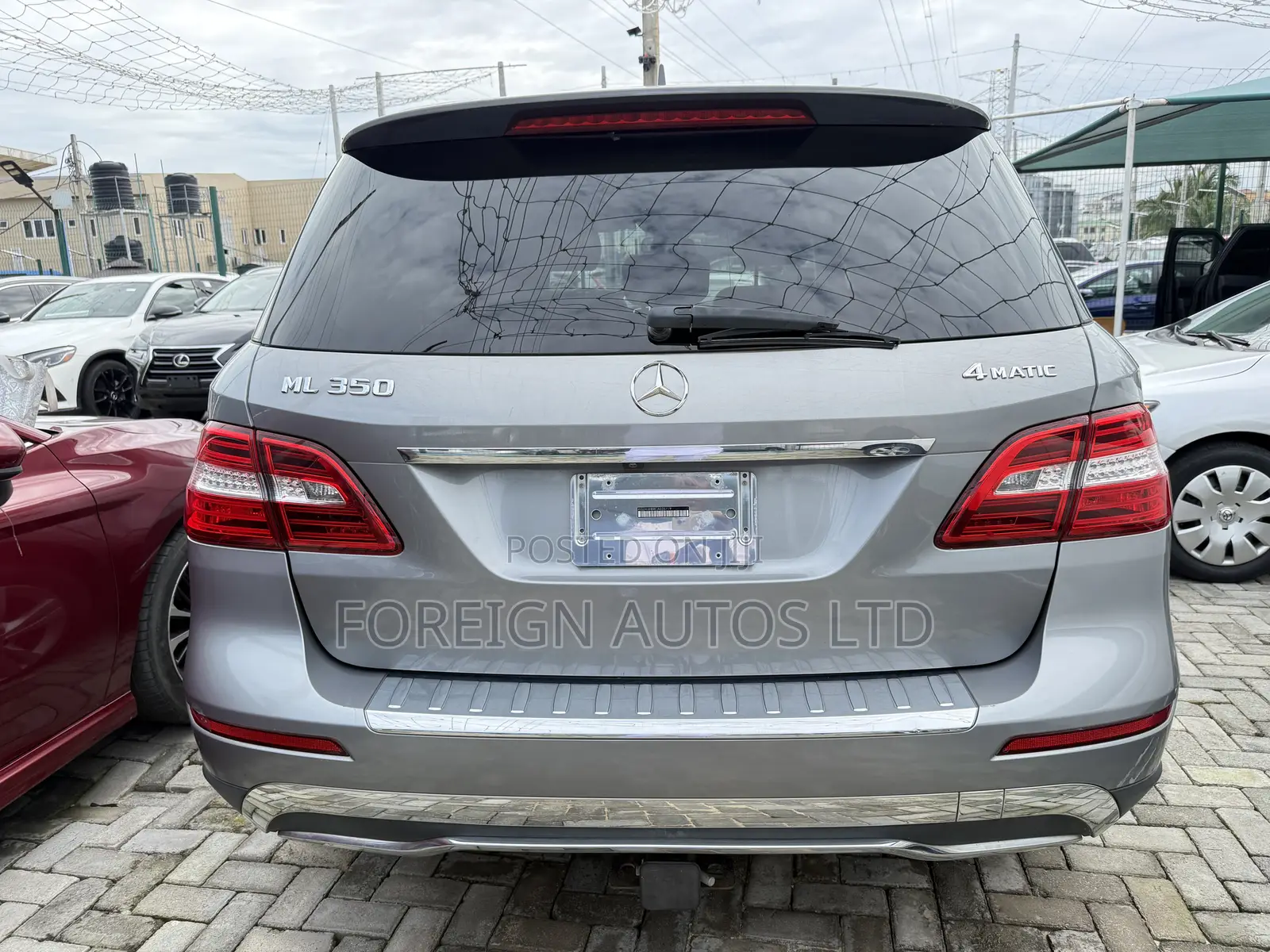 Mercedes-Benz M Class ML 350 4Matic 2012 Gray