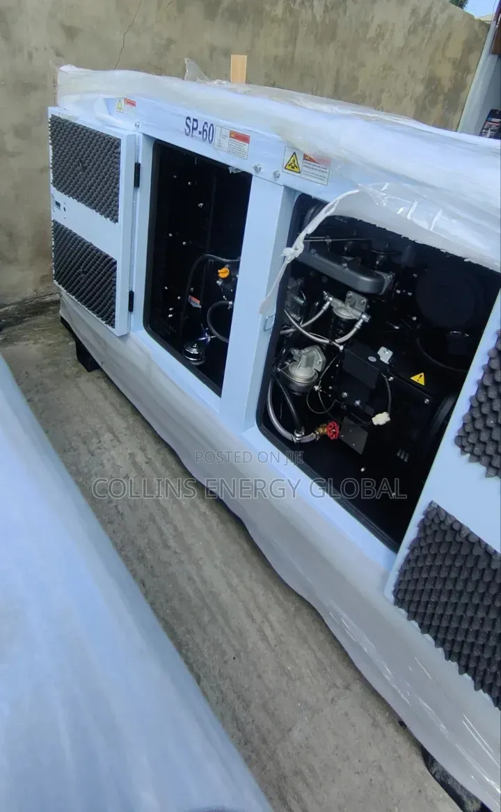60kva Brand New Uk Perkins Soundproof Copper Coil Generator