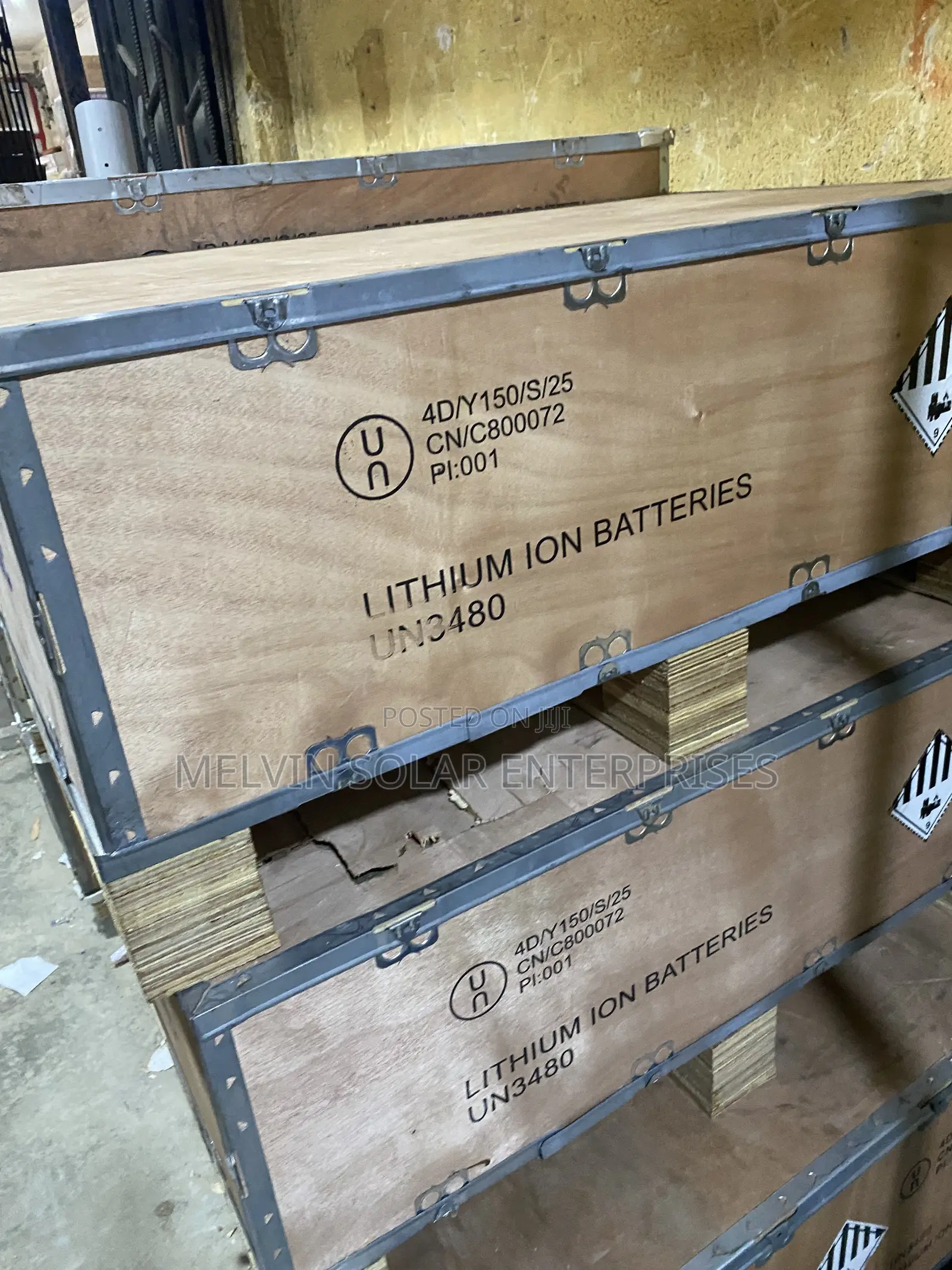 15.36kwh 51.2v Haisic Solar Lithium Ion Phosphate Batteries Available