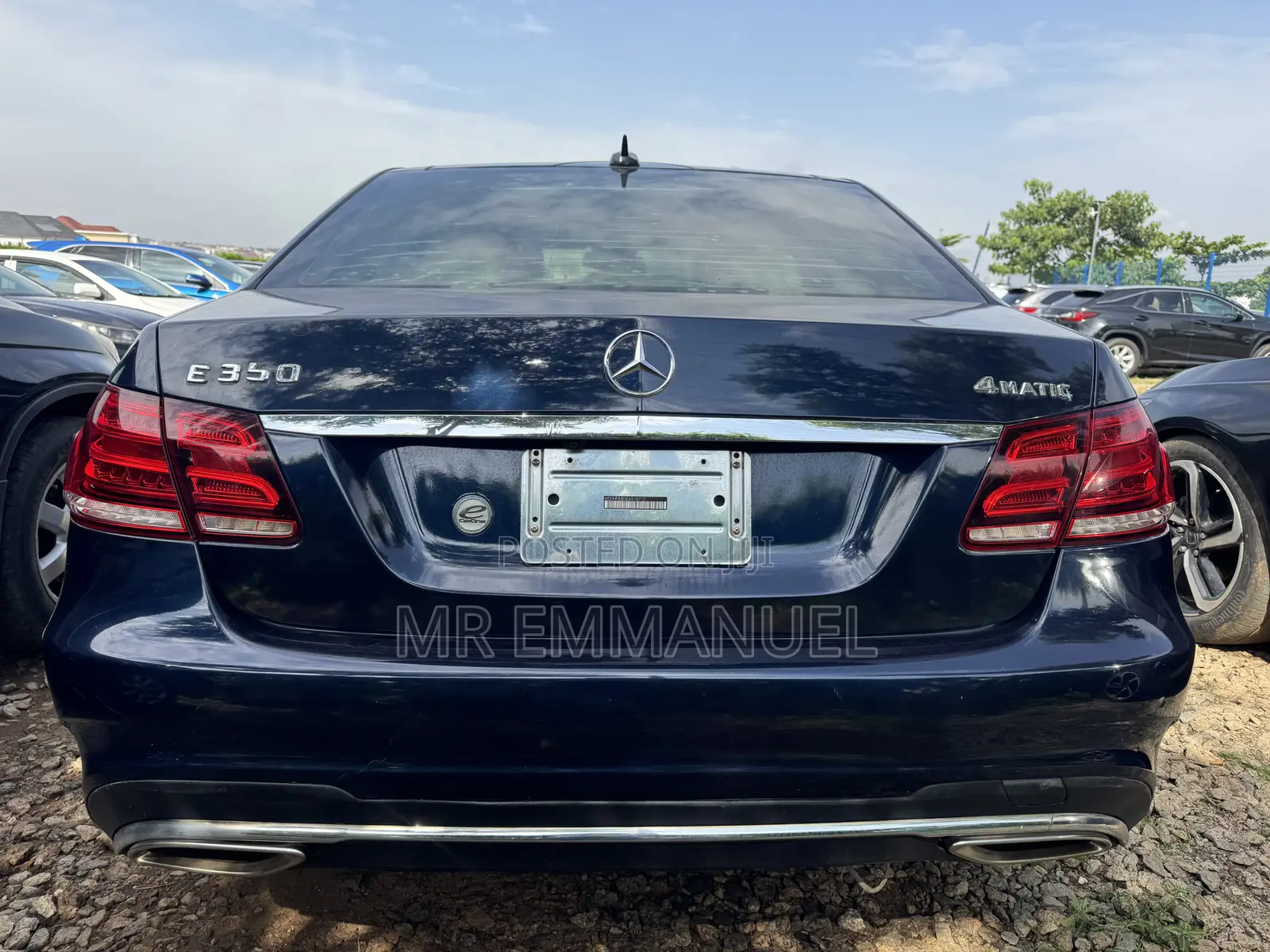 Mercedes-Benz E350 Base 4Matic Sedan AWD (3.5L 6cyl 7A) 2014 Blue