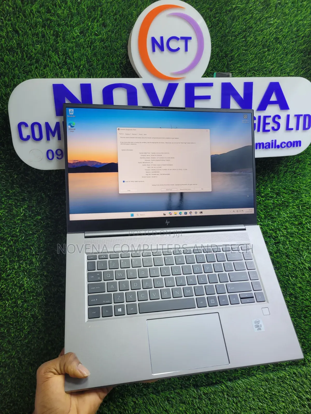Laptop HP Zbook Studio G7 16GB Intel Core i7 SSD 512GB