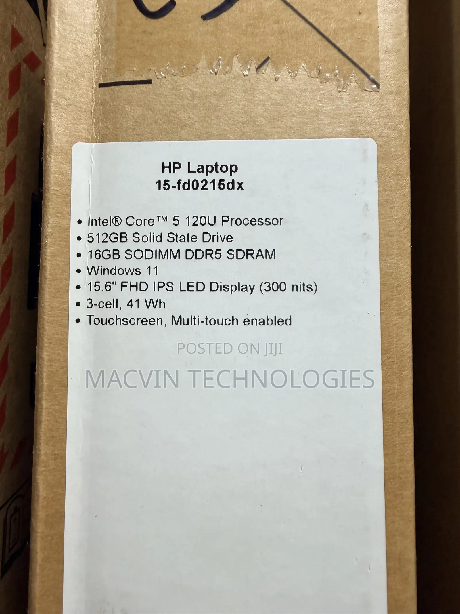 New Laptop HP 15 16GB Intel Core i5 SSD 512GB