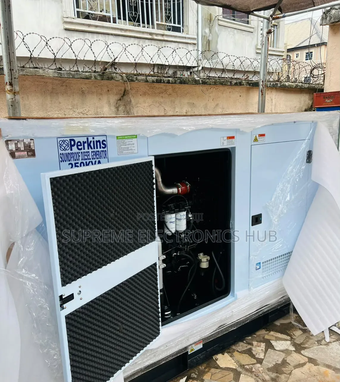 Original England Sp-250kva Perkins Super Silent Technology Generator