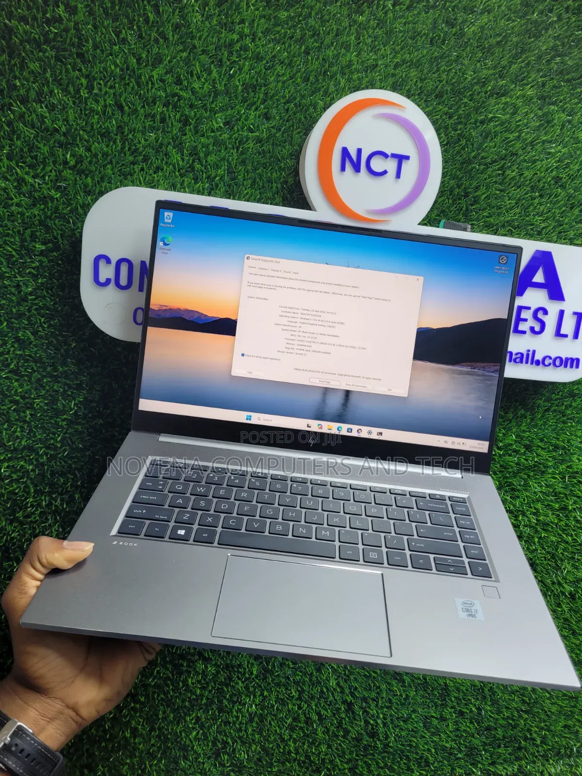 Laptop HP Zbook Studio G7 16GB Intel Core i7 SSD 512GB