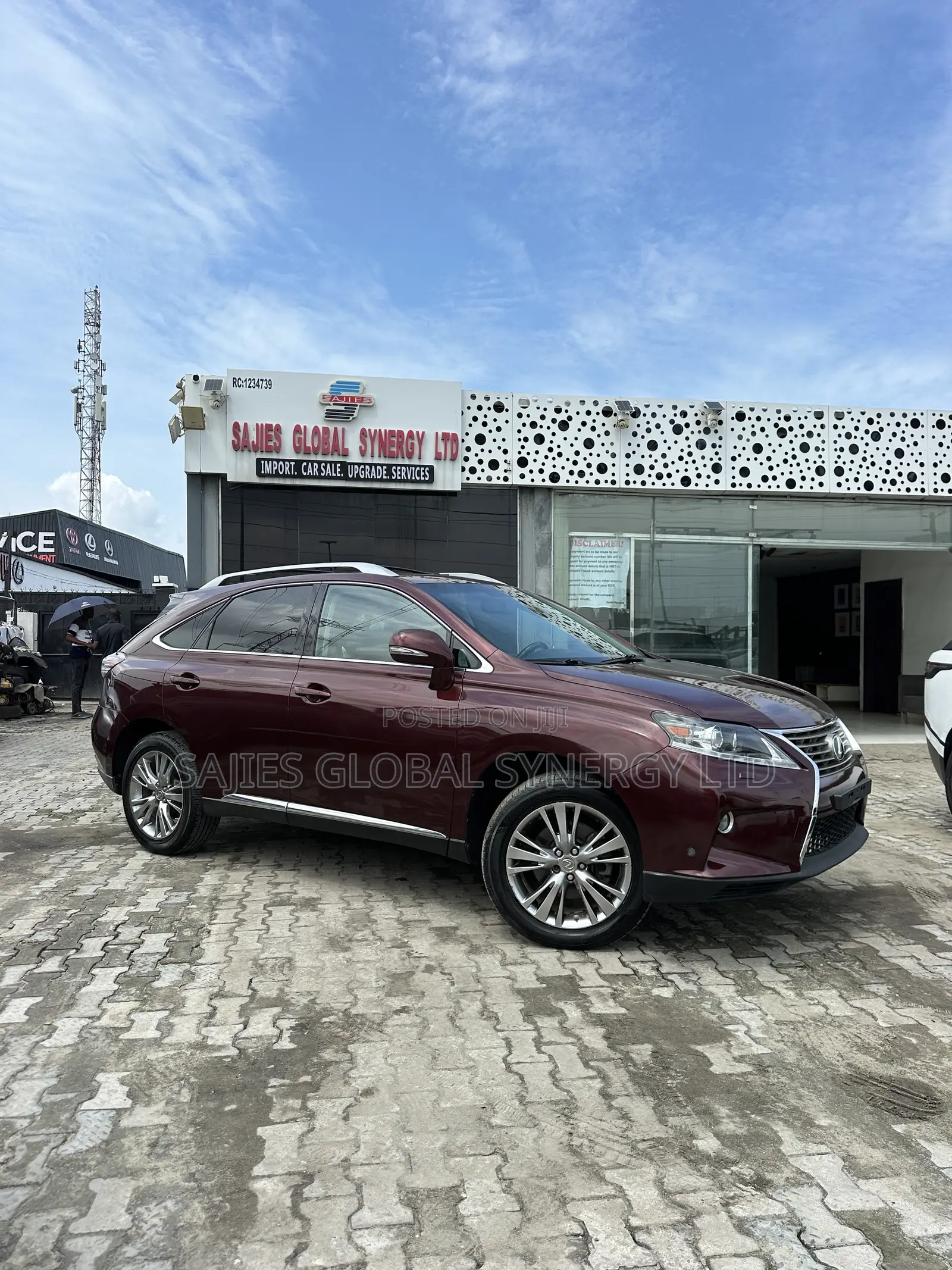 Lexus RX 350 AWD 2013 Burgundy