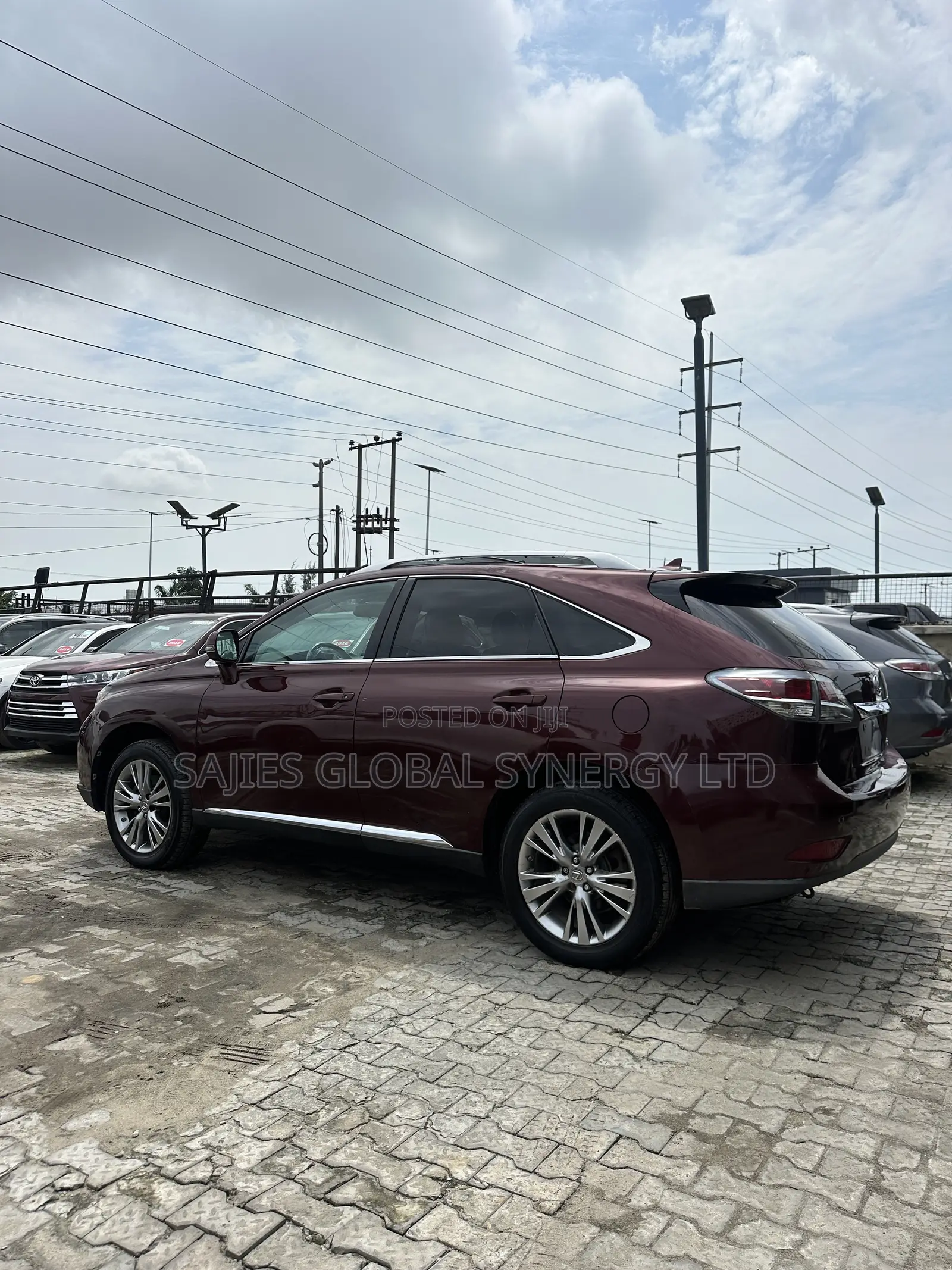 Lexus RX 350 AWD 2013 Burgundy